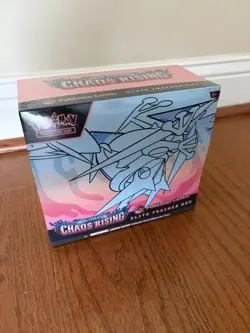 Chaos Rising Pokemon Center Elite Trainer Box ETB Sealed IN HAND - Image 1