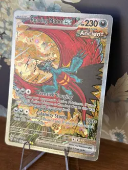 Pokemon Roaring Moon ex SIR 162/131 Sv: Prismatic Evolutions - Image 3