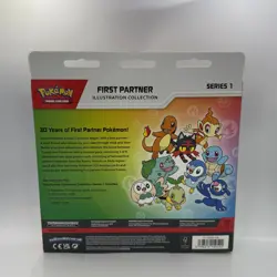 Pokemon TCG First Partner Illustration Collection Series 1 Box Promo Stickers - Image 2