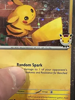 Pikachu 051 2026 Pokemon Day 30th Anniversary Lot X 40 NM 5x Swirls Pictured - Image 5