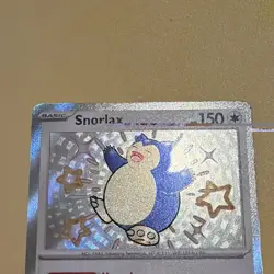 Pokemon Snorlax 202/091 SV: Paldean Fates Shiny Rare Holo Voraciousness - Image 2
