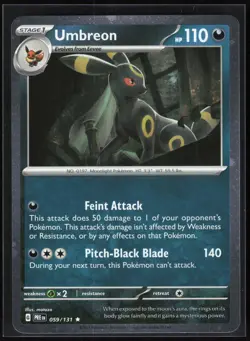 Pokemon Umbreon - 059 (Cosmos Holo) 059/131 Promo NM - Image 1