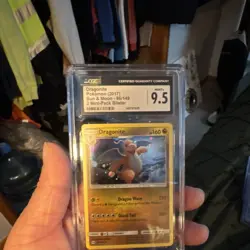 Pokemon Dragonite SM Base Set Holo Rare CGC 9.5 96/149 2017 (English) - Image 1