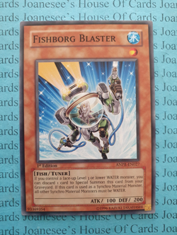ANPR-EN027 Fishborg Blaster Yu-Gi-Oh Card 1st Edition New - Image 1