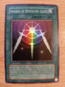 Swords of Revealing Light - LOB-101 - Near Mint NM - Super Rare - Unlimited - Image 1