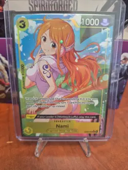 Nami ST29-008 Special Rare Full Art Foil 3 Cost 1000 HP One Piece Card Game - Image 1