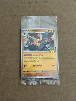 (SEALED) Pokemon Archeops Promo Card - Pokemon Fossil - Field Museum Chicago - Image 1