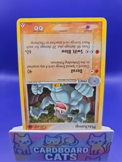 Machamp 9/92 EX Legend Maker Pokemon Card Holo Foil Rare - Image 2