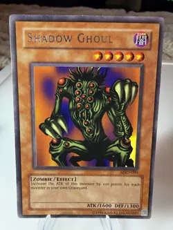 YuGiOh Shadow Ghoul MRD-090 Metal Raiders Rare NM Vintage Yu-Gi-Oh Card - Image 1