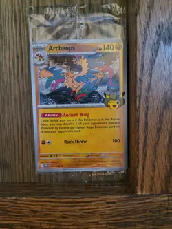 (SEALED) Pokemon Archeops Promo Card - Pokemon Fossil - Field Museum Chicago - Image 1