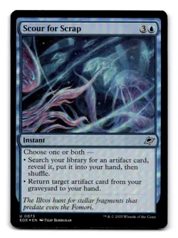 Scour for Scrap #73 (Foil) (LP) Edge of Eternities EOE MTG - Image 1