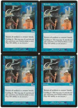 MTG Rebuild x4 Urza's Legacy Uncommon LP Playset - Image 1