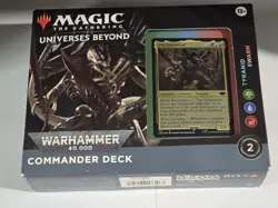 Mtg Warhammer 40k Commander Deck Tyranid Swarm New In Box - Image 1