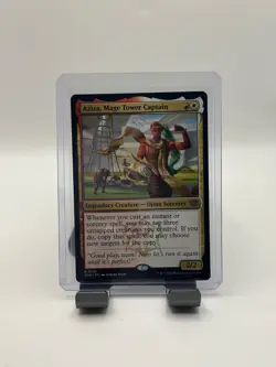 MTG, Aziza, Mage Tower Captain PROMO 174 NM Secrets of Strixhaven Regular - Image 2