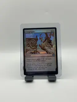 MTG, Congregate FOIL $3 ORDER MIN 4 NM Dominaria Remastered DMR - Image 1