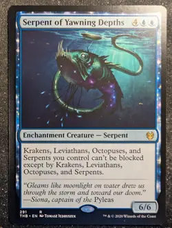 Serpent of Yawning Depths - Theros Beyond Death (MTG) - Image 1