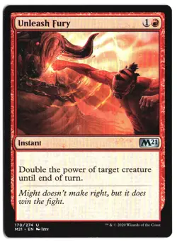 Unleash Fury #170 - Core Set 2021 - Normal - Uncommon - Near Mint - Image 1