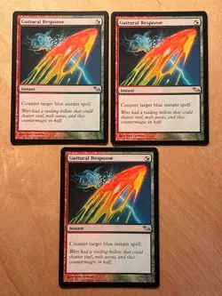Magic the Gathering MTG 1x Guttural Response Shadowmoor NM/LP - Image 1