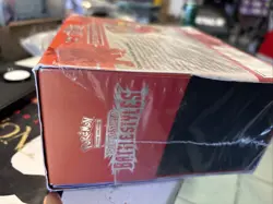 Pokemon TCG Sword & Shield: Battle Styles Elite Trainer Box RED ETB damaged rip - Image 5