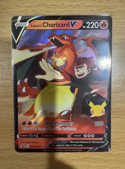 Lance's Charizard V #SWSH133 Pokemon Celebrations - Image 1