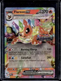 2025 Pokemon Prismatic Evolutions Flareon ex Promos #014/131 - Image 1