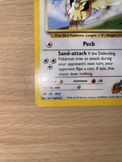 Pokemon TCG Koga's Pidgey Gym Challenge Card 80/132 Vintage WOTC NM - Image 5