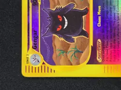 POKEMON TCG GENGAR 013/165 EXPEDITION REVERSE HOLO RARE STAGE 2 90HP E-READER - Image 2