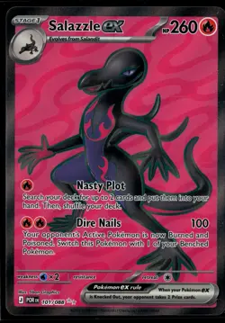 Salazzle ex 101/088 Perfect Order Ultra Rare Pokemon - Image 1