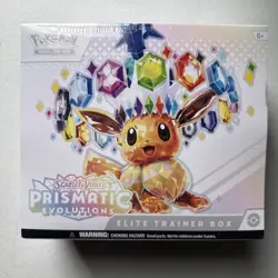 Prismatic Evolutions Elite Trainer Box: Pokemon - ETB - New & Sealed - Image 1