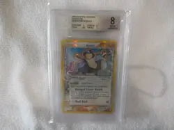 2006 POKEMON EX CRYSTAL GUARDIANS #2 BLASTOISE-REVERSE FOIL, BGS 8 - Image 1