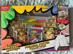 Pokemon Ascended Heroes Mega Gardevoir Premium Poster Collection Box New Sealed - Image 1