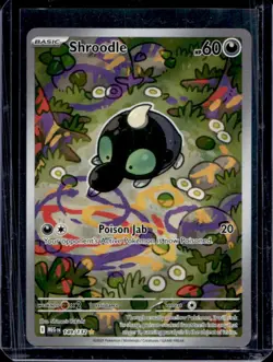 2025 Pokemon Mega Evolution Shroodle Illustration Rare #149/132 - Image 1