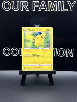 Pokemon Pikachu 028/078 Pokemon GO Promo Holo NM - Image 1
