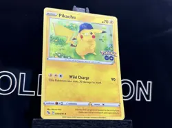 Pokemon Pikachu 028/078 Pokemon GO Promo Holo NM - Image 4