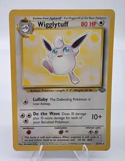 Pokemon Jungle Wigglytuff Non-Holo 32/64 VG Has Wear - Image 1