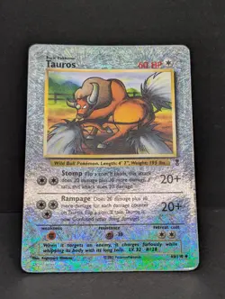 Tauros 65/110 Legendary Collection Reverse Holo Rare Pokemon TCG Nintendo MP+ - Image 3
