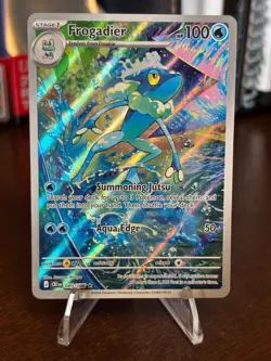 Frogadier 089/086 Chaos Rising Illustration Rare Pokemon TCG ENGLISH NM/M - Image 1