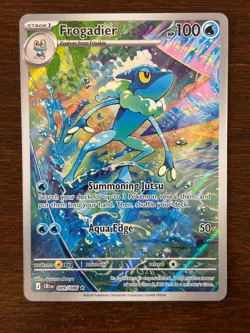 Frogadier 089/086 Chaos Rising Illustration Rare Pokemon TCG ENGLISH NM/M - Image 2