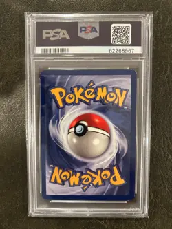 1997 Pokemon Fossil #37 Graveler 1st Edition PSA 7 NM - Image 2