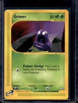 2003 Pokemon Aquapolis Grimer #79/147 - Image 1