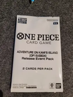 One Piece English - OP15 EB04 - Release Event Pack - Promo Pack - Sealed - Image 1