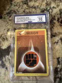 Basic Fighting Energy 034/034 Trading Card Game Classic Holo - Image 1