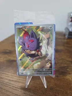 N's Zorua Svp189 ETB Promo card Pokemon TCG Journey Together Sealed - Image 1