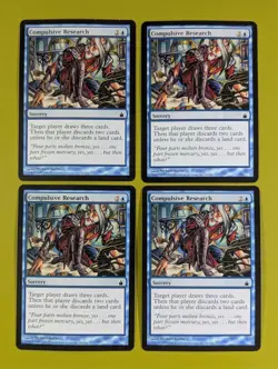 Compulsive Research x4 Ravnica: City of Guilds 4x Magic the Gathering MTG - Image 1