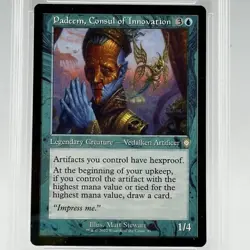 Padeem Consul Of Innovation MTG 2022 Magic Graded 10 AWG Gem Mint Foil Legendary - Image 3