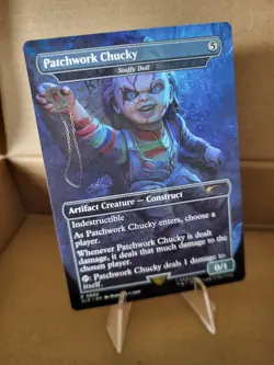 Patchwork Chucky / Stuffy Doll Full Art Secret L'air SONIC NM ENG MTG - Image 1
