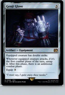 Magic the Gathering Genji Glove Final Fantasy R 0258 MTG - Image 1