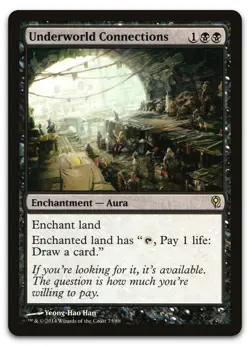 Underworld Connections #73 (NM) Jace vs Vraska DDM Magic MTG - Image 1