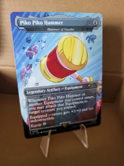 Piko Piko Hammer / Hammer of Nazahn Full Art Secret L'air SONIC NM ENG MTG - Image 1