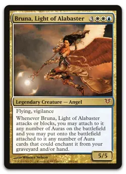 Bruna, Light of Alabaster #208 (NM) Avacyn Restored AVR Magic MTG - Image 1